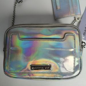 Steve Madden Crossbody Silver Purse